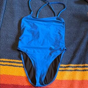 Jolyn Clothing Blue One Piece Swimsuit